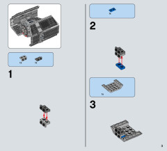 LEGO 75150 instructions page 3 – build guide