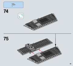 LEGO 75150 instructions page 45 – build guide