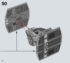 LEGO 75150 instructions page 54 – build guide