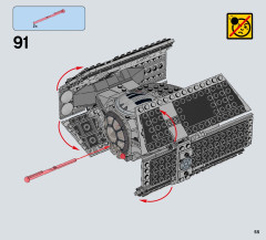 LEGO 75150 instructions page 55 – build guide