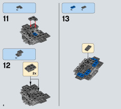 LEGO 75150 instructions page 6 – build guide