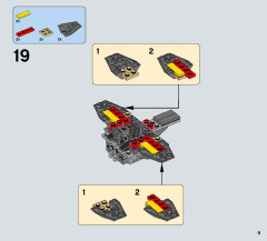 LEGO 75150 instructions page 9 – build guide