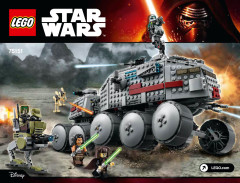 LEGO 75151 instructions page 1 – build guide