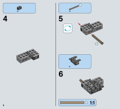 LEGO 75153 instructions page 6 – build guide