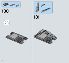 LEGO 75153 instructions page 74 – build guide