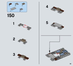 LEGO 75153 instructions page 85 – build guide