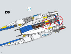 LEGO 75155 instructions page 76 – build guide