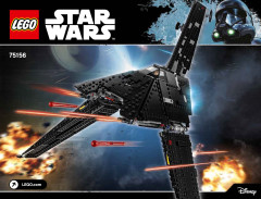 LEGO 75156 instructions page 1 – build guide