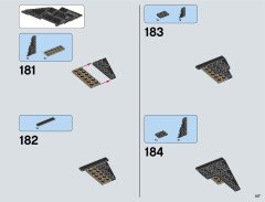 LEGO 75156 instructions page 107 – build guide