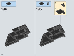 LEGO 75156 instructions page 112 – build guide