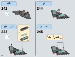 LEGO 75156 instructions page 134 – build guide