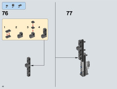 LEGO 75156 instructions page 42 – build guide