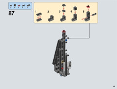 LEGO 75156 instructions page 49 – build guide