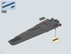 LEGO 75156 instructions page 74 – build guide
