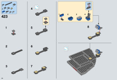 LEGO 75159 instructions page 244 – build guide