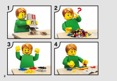 LEGO 75160 instructions page 2 – build guide