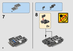 LEGO 75160 instructions page 8 – build guide
