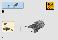LEGO 75161 instructions page 8 – build guide