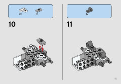 LEGO 75162 instructions page 11 – build guide
