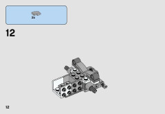 LEGO 75162 instructions page 12 – build guide