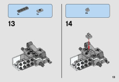 LEGO 75162 instructions page 13 – build guide