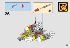 LEGO 75162 instructions page 25 – build guide