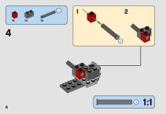 LEGO 75162 instructions page 6 – build guide