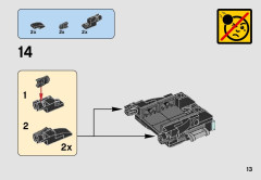 LEGO 75163 instructions page 13 – build guide