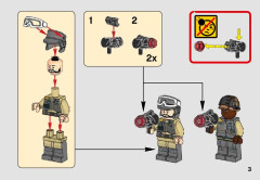 LEGO 75164 instructions page 3 – build guide