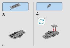 LEGO 75164 instructions page 6 – build guide