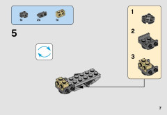 LEGO 75164 instructions page 7 – build guide