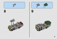 LEGO 75164 instructions page 9 – build guide