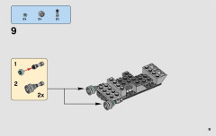 LEGO 75166 instructions page 9 – build guide