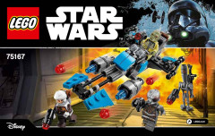 LEGO 75167 instructions page 1 – build guide