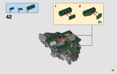 LEGO 75168 instructions page 33 – build guide