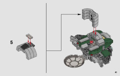 LEGO 75168 instructions page 41 – build guide