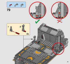 LEGO 75171 instructions page 71 – build guide
