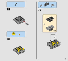 LEGO 75172 instructions page 51 – build guide