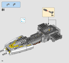 LEGO 75172 instructions page 54 – build guide