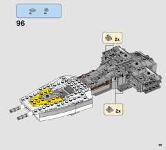 LEGO 75172 instructions page 69 – build guide