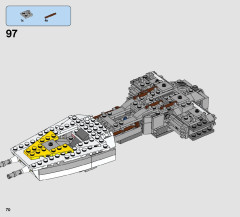 LEGO 75172 instructions page 70 – build guide