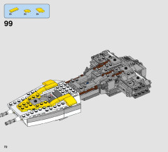 LEGO 75172 instructions page 72 – build guide