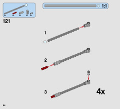 LEGO 75172 instructions page 84 – build guide