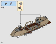 LEGO 75174 instructions page 50 – build guide