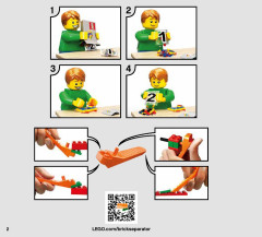 LEGO 75175 instructions page 2 – build guide