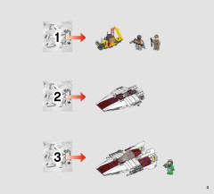 LEGO 75175 instructions page 3 – build guide