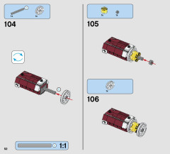LEGO 75175 instructions page 52 – build guide