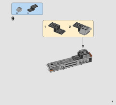LEGO 75178 instructions page 9 – build guide