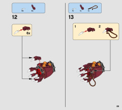 LEGO 75180 instructions page 89 – build guide