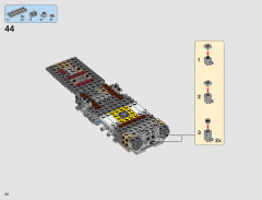 LEGO 75181 instructions page 34 – build guide